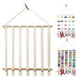 thumbnail image 3 of Hair Bow Holder Organizer for Girls, White Ribbons, Headband, , Clip, Bow Organizers, Baby Hair Accessories Storage Display for 24x20x34inch, 3 of 9