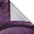 thumbnail image 3 of Ambesonne Contemporary Kitchen Curtains, Circular Stripes Art, 55"x30", Plum, 3 of 3