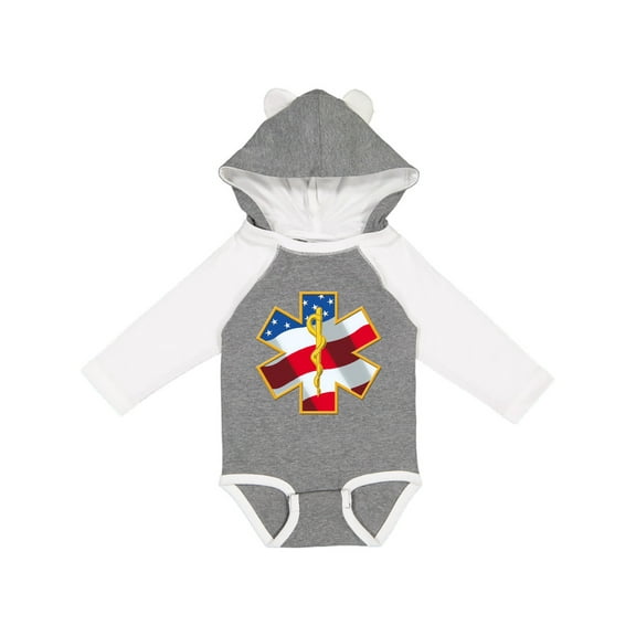 Inktastic Ems Boys or Girls Long Sleeve Baby Bodysuit