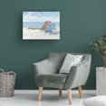 thumbnail image 3 of Canvas Wall Art - Max Maxx 'Beach Day 2' Wall Art for Living Room, Bedroom, or Office Décor by Trademark Fine Art - 32 x 24 Inches, 3 of 4