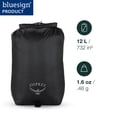 thumbnail image 2 of Saco impermeable Osprey Ultralight 12 L Waterfront Blue, 2 of 6