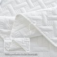 thumbnail image 4 of Amorosa Edredón Acolchada Doble Vista Ligera para Todo el Año Tela Suave Cómoda Máquina King Blanco-275*240cm, 4 of 5