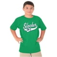 thumbnail image 5 of Slacker 247 Couch Potato Lazy Funny Crewneck T Shirts Boy Girl Teen Brisco Brands S, 5 of 6