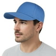 thumbnail image 6 of Toptie Vintage Baseball Cap Structured Mid Profile High Crown Hat Unisex Cotton Twill Wholesale-Gray, 6 of 8