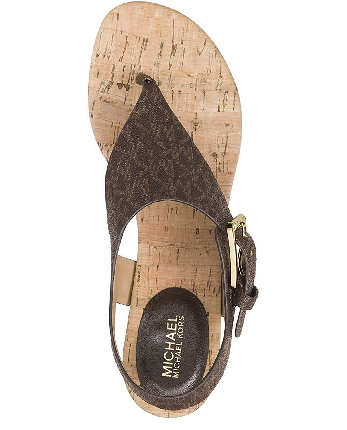 michael michael kors london thong block heel sandals