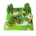 thumbnail image 2 of lionlar Mini Miniature Landscape Model Mixed Trees Bridge Grass Powder Plants Vegetation, 2 of 8