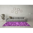 thumbnail image 3 of Ahgly Company Indoor Rectangle Abstract Pink Modern Area Rugs, 2' x 3', 3 of 4