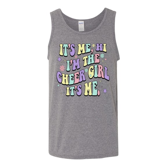 Wild Bobby Its Me I'm The Cheer Girl Men Tank Top