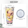 thumbnail image 4 of Eevee Insulated Tumbler Stainless Steel Coffee Mug Vacuum Double Wall Thermal Travel Cup 20 oz, 4 of 4