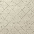thumbnail image 1 of Ahgly Company Indoor Square Mid-Century Modern Sand Brown Solid Area Rugs, 5' Square, 1 of 6