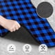 thumbnail image 3 of Fotbe Buffalo Plaid Blue Black Juego de 4 Tapetes para Auto con Estampado – Alfombrillas de Goma Reforzada, Diseño Antideslizante, Protección para Todo el Año – Vehículos, Autos, Camionetas y SUVs, 3 of 7