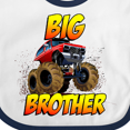 thumbnail image 4 of Inktastic Big Brother Monster Truck Boys Baby Bib, 4 of 4