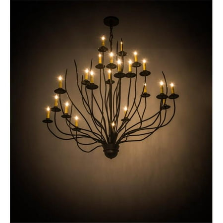 

Meyda 176032 54 in. Sycamore 22 Light Chandelier Timeless Bronze