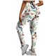 thumbnail image 1 of Gibobby Pantalones deportivos Leggings Yoga Cintura Strethcy Impresión Mujeres Stretch Fitness Pantalones High Yoga Pants(Blanco， XXL), 1 of 5