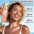 thumbnail image 4 of Aceite corporal iluminador con brillo, color oro rosa y coco, hidratante y ligero, SPF 45, 100 ml., 4 of 5