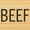 Beef, variant on BambooMN Food Appetizer Marking Bamboo Paddle Skewer Picks - ALLERGY - 3.5" (8.9cm) - 300 Pieces