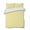 Yellow, variant on Quilts Full Size, Yellow White Plaid Soft Comforter Bedding Set for Bed, Modern Retro Geometric Checkered Lightweight Quilted Bedspread with Pillow Cover(2 Pieces) for All Season, 78x90 Inch