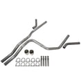 thumbnail image 2 of Truck Exhaust Kits- Cat-back 2.5" Dual Exhaust Kit with Corner Exit Slash Cut Tips, 2 of 10