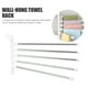 thumbnail image 4 of Set Stainless Steel Towel Rack Rotatable Bathroom Towel Hanger Punch-free Towel Rack, 4 of 5