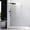 Brushed Nickel, variant on UKH07B2 42 in. W x 80 in. H Frameless Fixed Shower Glass Panel in Chrome with 3/8 in. Clear Tempered Glass