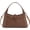 Coffee, variant on Suede Shoulder Bag for Women, Vintage Half-Moon Hobo Tote Handbag, Soft Suede Crossbody Purse with Detachable Strap