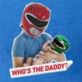 thumbnail image 3 of CafePress - Power Rangers Who's The Dad Men's Football T Shirt - Mens Football Shirt, 3 of 4