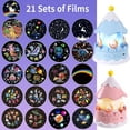 thumbnail image 5 of LED Galaxy Projector Starry Night Light, 21 Films Musical Lamp with Bluetooth Remote, Home Decor, Kids Birthday Gifts, 5 of 13
