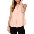 thumbnail image 1 of Nine West Blusa con pliegues en la parte delantera para mujer, rosa, extra pequeña Nine West Pull-over, 1 of 1