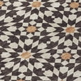 thumbnail image 5 of HomeRoots 583775 5 x 8 ft. Floral Medallion Washable Indoor & Outdoor Rectangle Area Rug, Charcoal, Silver & Copper, 5 of 5