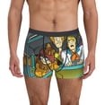thumbnail image 3 of Lsque Scooby-Doo Pattern Men’s Total Support Pouch Boxer Briefs, X-Temp Cooling, Moisture-Wicking Underwear, Regular, Long-leg and Trunk-X-Large, 3 of 7