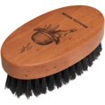thumbnail image 1 of Seven Potions Cepillo para barba para hombres - Mango de madera de peral con cerdas suaves de jabalí de segundo corte - Cerdas suaves para domar y suavizar el vello facial, 1 of 5