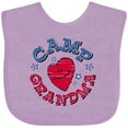 thumbnail image 3 of Inktastic Camp Grandma Boys or Girls Baby Bib, 3 of 4