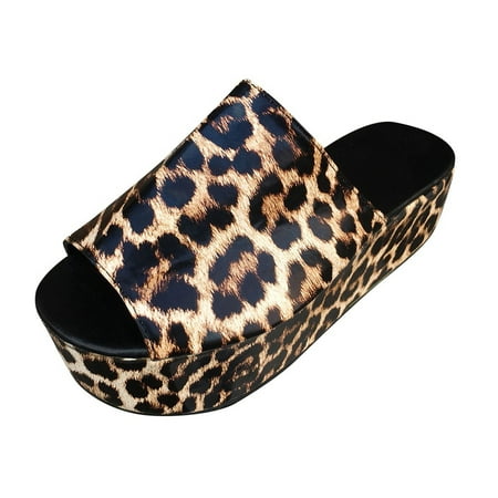 

Rdeuod Woman Shoes Women S Open Toed Fish Mouth Platform Slippers Waterproof Sandals Women