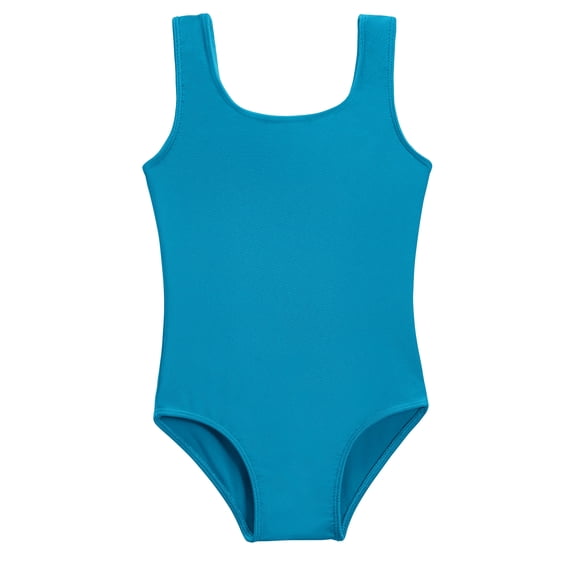 Girls Recycled Nylon UPF 50  One Piece Swimsuit | Turquoise