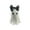 White, variant on DAMAI Halloween Cute Bow Ghost Statue - Halloween Decorations Indoor, Small Resin Spooky Decorative Statue, Halloween Tabletop Decoration, for Home, Mantle, Desk & Party Decoration (White)