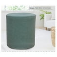 thumbnail image 2 of Muebles Otomanos Elásticos con Funda, Cubierta de Reposapiés, Cubierta de Puf Elástica, Protector de Muebles, Decoración rmitorio, Vestidor, Fl Verde Macarena Funda de taburete con tapa deslizante, 2 of 8