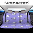 thumbnail image 5 of Great White Pekin Duck Car Rear Seat Covers,Bench Back Seat Cover , Easy to Install Universal Fit for Cars Trucks Vans And SUVs, 5 of 6