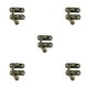 thumbnail image 3 of Eigraketly Candado Cerrojo de hierro Cerradura de gancho Protección de seguridad Hebilla oculta Atrapa Joyas Caja de Accesorios de Type2 NO2, 3 of 6