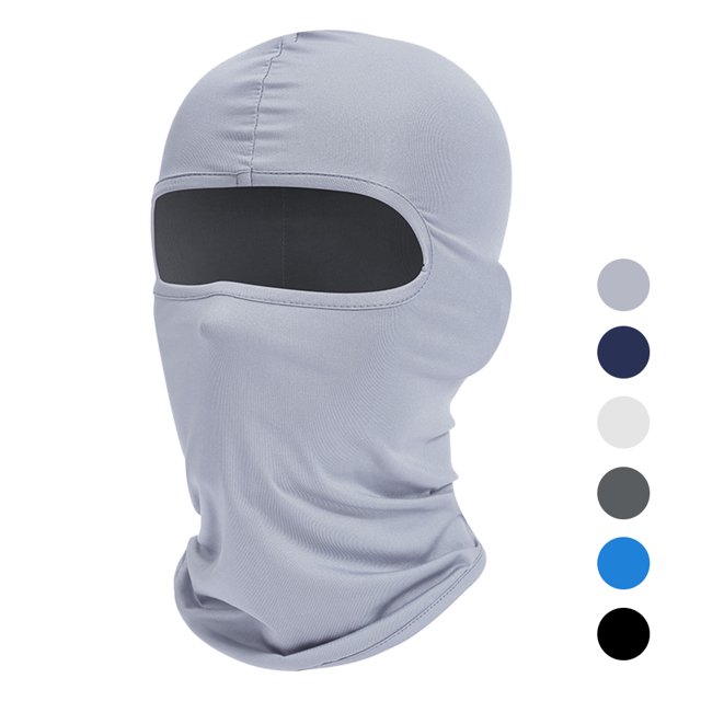 Graflsoa Lightweight UV-Protection Cycling Headscarf in Light Gray - Breathable, Quick-Dry, and Multi-Functional for Outdoor Sports Enthusiasts
