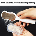 thumbnail image 3 of Removedor de callos húmedo y seco con receptor, acero inoxidable de grado médico, lavable | Lima para pies, exfoliante para pies, 3 of 5
