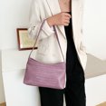 thumbnail image 1 of Bolsa de hombro de mujer con patrón de cocodrilo de mano de noche de cuero sólido Likrtyny Para Estrenar, 1 of 9