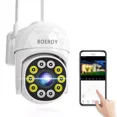 thumbnail image 1 of Cámara de Seguridad Wifi Exterior Boeroy Mzb10 con Led Alarma Color Blanco, 1 of 8