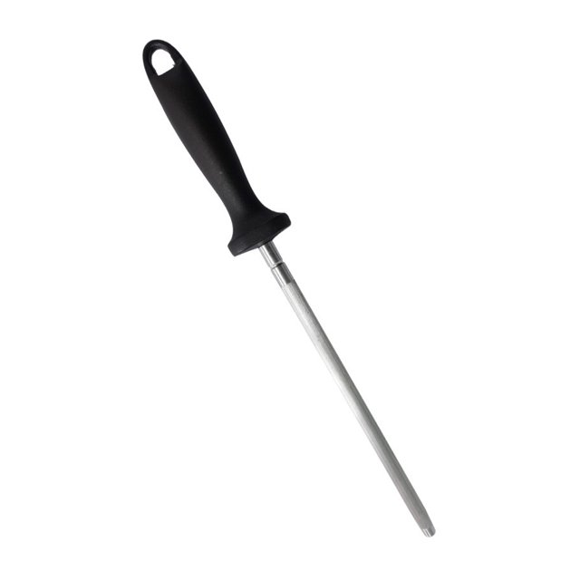 Herramienta de cocina profesional para afilar cuchillos de precisión de acero inoxidable con mango
