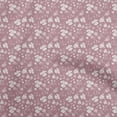 thumbnail image 1 of oneOone Viscose Chiffon Light Pink Fabric Floral Dress Material Fabric Print Fabric By The Yard 42 Inch Wide, 1 of 4
