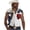 01-American Flag, variant on Men's Sleeveless American Flag Print Western T-Shirt, Casual Button-Down Cowboy Tank Top with Pocket, Patriotic 4th of July Summer Tee Tops, S-3XL