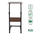 thumbnail image 2 of Mesa Base Soporte De Laptop Cama Portatil Altura Ajustable cafe KingsHouse Ajustable, 2 of 7