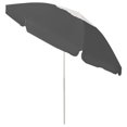 thumbnail image 2 of vidaXL Beach Umbrella Anthracite 240 cm, 2 of 5