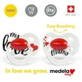 thumbnail image 1 of Medela Baby new ORIGINAL Pacifier, Perfect for everyday use, BPA free, Lightweight and orthodontic - Baby pacifier 6-18 months, 1 of 7