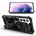 thumbnail image 3 of Nagebee Case for Samsung Galaxy S22 with Tempered Glass Screen Protector (Full Coverage), Full-Body Protective Shockproof [Military-Grade], Built in Kickstand, Heavy-Duty Durable Case (Black), 3 of 5