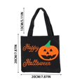 thumbnail image 3 of Halloween Party Decorations Pumpkin Candy Tote Bag For Trick Or Storage With Handle Design Non Woven Fabric, 3 of 8